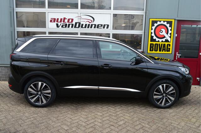 Peugeot 5008 1.2 PureTech Blue Lease Premium O.a: Haak, Elektr, Stoelverst, Stoelverw, Camera, Etc. All-in prijs!