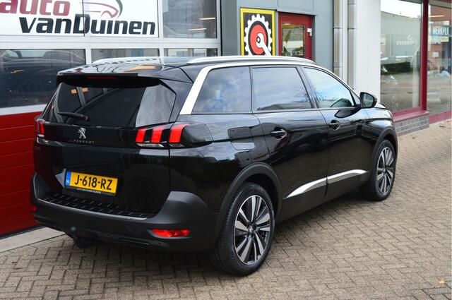Peugeot 5008 1.2 PureTech Blue Lease Premium O.a: Haak, Elektr, Stoelverst, Stoelverw, Camera, Etc. All-in prijs!