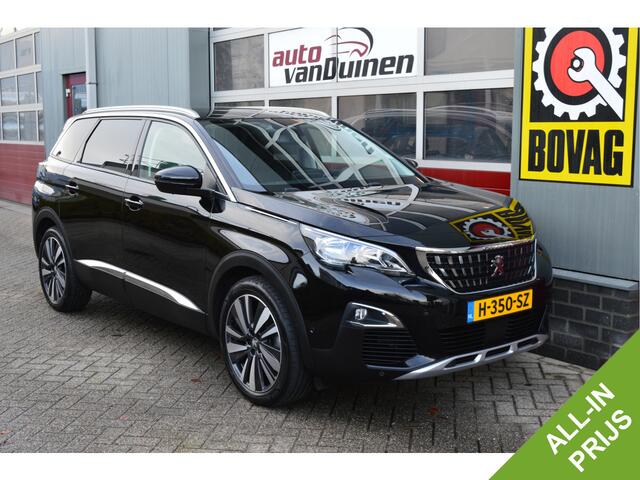 Peugeot 5008 1.2 PureTech Blue Lease Premium O.a: Afn. Haak, Keyless, Stoelverw, Carplay, Etc. All-in prijs!