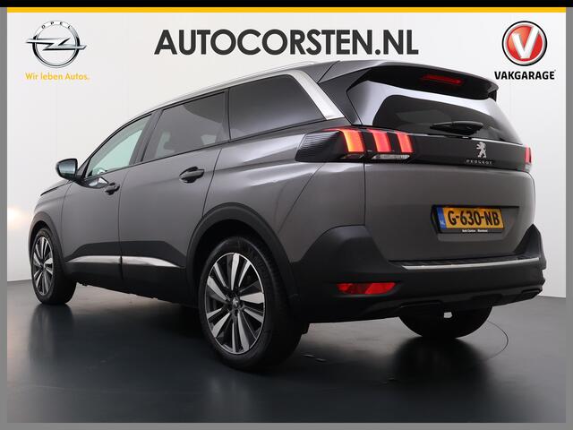 Peugeot 5008 1.2T 131PK Automaat 7-Persoons Navi Ecc Memory Apple Carplay Android Auto Cruise Control DAB+ Pdc Allure Lmv 19" Led Privacy Glas DAB+ Bluetooth Verkeersbord detectie Origineel Nederlandse Auto