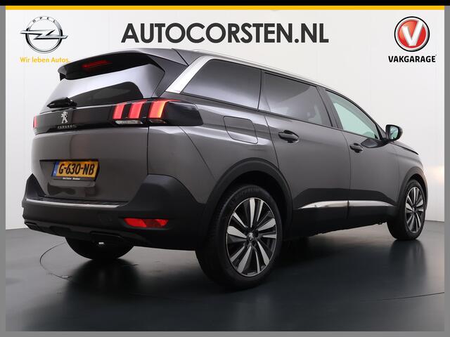 Peugeot 5008 1.2T 131PK Automaat 7-Persoons Navi Ecc Memory Apple Carplay Android Auto Cruise Control DAB+ Pdc Allure Lmv 19" Led Privacy Glas DAB+ Bluetooth Verkeersbord detectie Origineel Nederlandse Auto