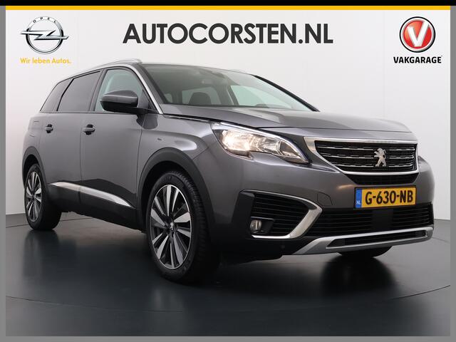 Peugeot 5008 1.2T 131PK Automaat 7-Persoons Navi Ecc Memory Apple Carplay Android Auto Cruise Control DAB+ Pdc Allure Lmv 19" Led Privacy Glas DAB+ Bluetooth Verkeersbord detectie Origineel Nederlandse Auto