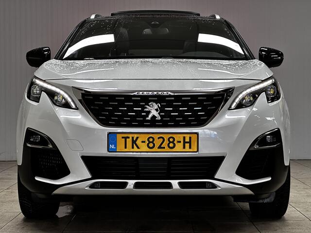 Peugeot 5008 1.2 PureTech GT-Line/ 7-PERSOONS!/ Trekhaak/ Virtual-Cockpit/ Keyless/ VOL LEDER/ LED Koplampen/ Apple + Android/ Lane-Assist./ Stoelverw./ Grootlicht Assist./ 19'' LMV/ Camera/ Zwarte-Hemel/ Elek. stoel(en) + Mem