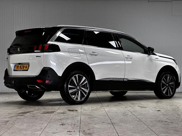 Peugeot 5008 1.2 PureTech GT-Line/ 7-PERSOONS!/ Trekhaak/ Virtual-Cockpit/ Keyless/ VOL LEDER/ LED Koplampen/ Apple + Android/ Lane-Assist./ Stoelverw./ Grootlicht Assist./ 19'' LMV/ Camera/ Zwarte-Hemel/ Elek. stoel(en) + Mem