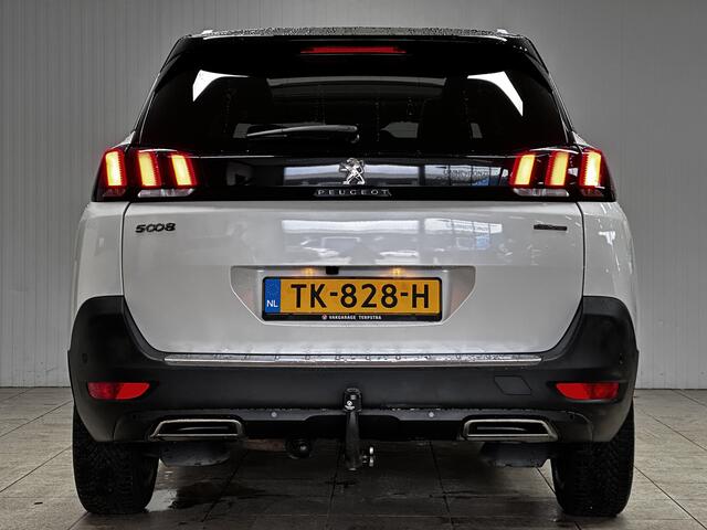 Peugeot 5008 1.2 PureTech GT-Line/ 7-PERSOONS!/ Trekhaak/ Virtual-Cockpit/ Keyless/ VOL LEDER/ LED Koplampen/ Apple + Android/ Lane-Assist./ Stoelverw./ Grootlicht Assist./ 19'' LMV/ Camera/ Zwarte-Hemel/ Elek. stoel(en) + Mem