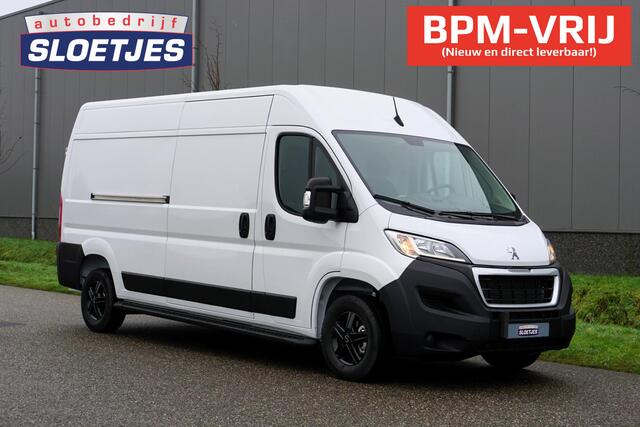 Peugeot BOXER 2.2 BlueHDi 140 L3H2 3.5t met BPM voordeel |Camera |Cruise |Navi |Airco |Carplay |Android auto |Bluetooth |EURO6 |3500 KG |Mooie camperbasis |Parkeersensoren