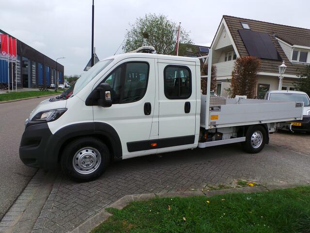 Peugeot BOXER 2.0 164pk EUR6 3000kg trekken BlueHDI L3 DC Kipper Airco,Cruise,Navi,7 persoons,Trekhaak