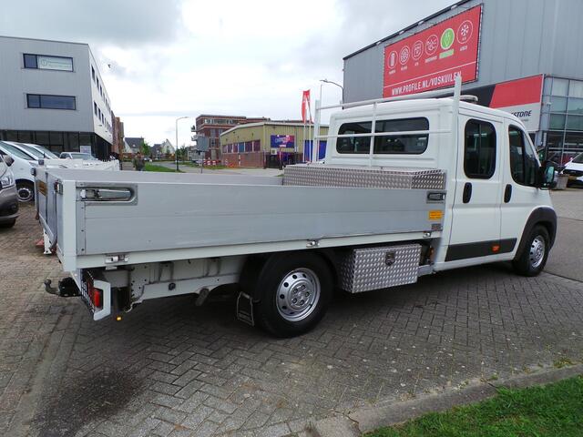 Peugeot BOXER 2.0 164pk EUR6 3000kg trekken BlueHDI L3 DC Kipper Airco,Cruise,Navi,7 persoons,Trekhaak