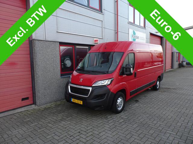 Peugeot BOXER 333 2.2 BlueHDi 165 L3H2 Premium 3 zits navi airco camera 2500 kg trekhaakgewicht