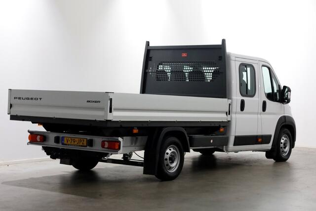 Peugeot BOXER 2.2 BlueHDi 140pk D.C. Open Laadbak Trekhaak 3000kg BPM-Vrij 11-2024