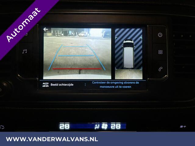 Peugeot EXPERT 1.6 BlueHDI Automaat L2H1 Euro6 Airco | 2x zijdeur | Trekhaak | Camera | Apple Carplay | Android Auto Cruisecontrol, Parkeersensoren, Stoelverwarming, Bijrijdersbank