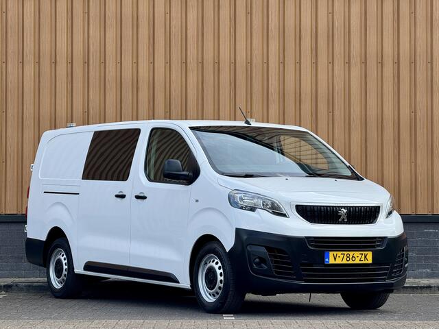 Peugeot EXPERT 231L 2.0 BlueHDI 120 DC Premium | 5 Persoons | Navigatie | Trekhaak | Apple Carplay | Android Auto | Airconditioning | Parkeersensore | Cruise Control |