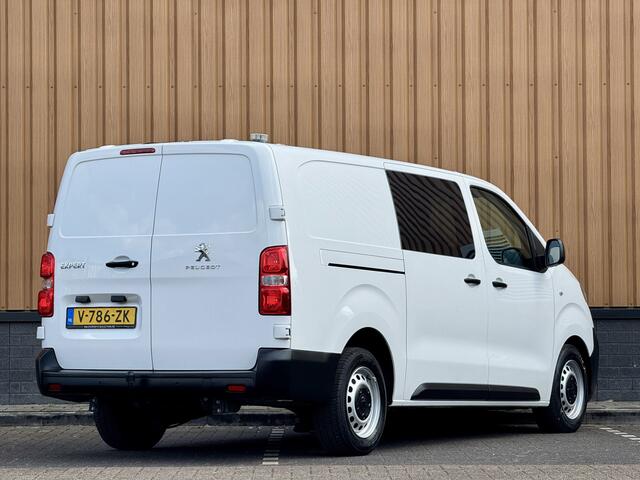 Peugeot EXPERT 231L 2.0 BlueHDI 120 DC Premium | 5 Persoons | Navigatie | Trekhaak | Apple Carplay | Android Auto | Airconditioning | Parkeersensore | Cruise Control |