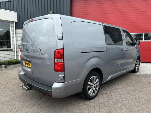 Peugeot EXPERT 2.0 BlueHDI 120 Long Asphalt DC AUTOMAAT / NWE D-RIEM / TREKHAAK / 2x SCHUIFDEUR / CAMERA / STOELVERW / AIRCO / CARPLAY / DAB+ / NL-AUTO