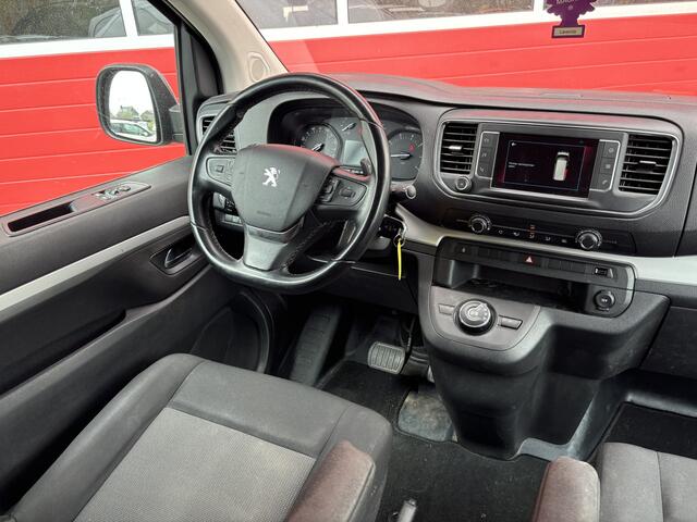 Peugeot EXPERT 2.0 BlueHDI 120 Long Asphalt DC AUTOMAAT / NWE D-RIEM / TREKHAAK / 2x SCHUIFDEUR / CAMERA / STOELVERW / AIRCO / CARPLAY / DAB+ / NL-AUTO