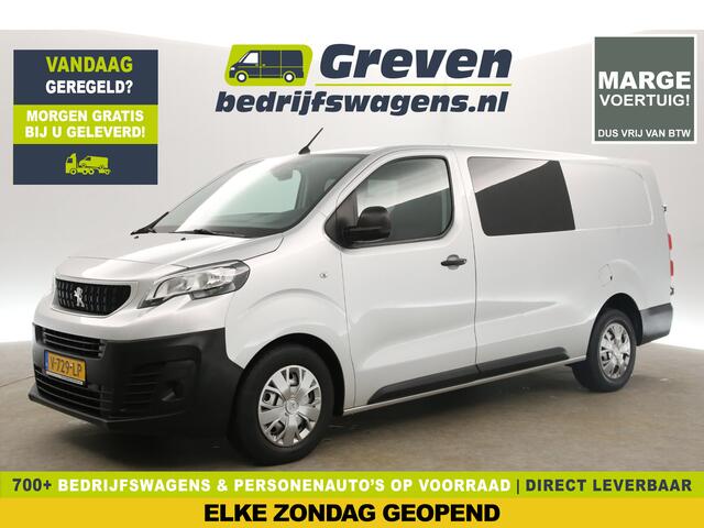 Peugeot EXPERT 231L 2.0 BlueHDI L3H1 | MARGE! | Dubbele Cabine | 5 Persoons | Trekhaak Airco Cruise PDC Elektrpakket