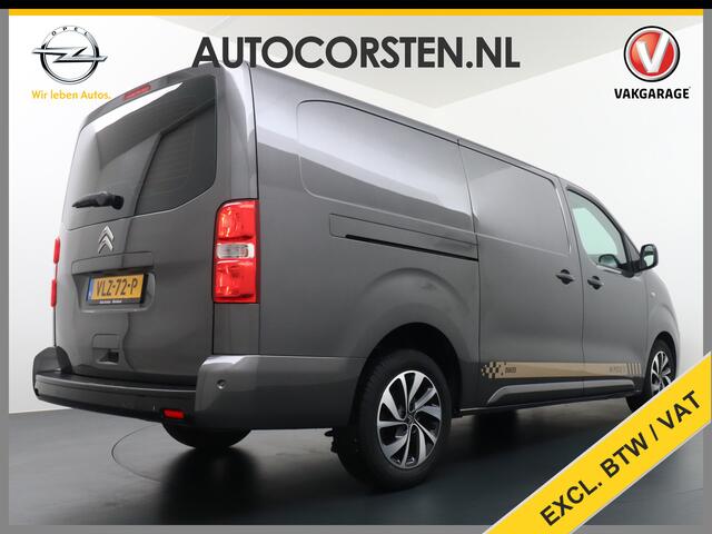 Peugeot EXPERT XL 2.0HDI 145pk 3Pers. Financial Lease ¤301,- p/mnd Navi Apple Carplay Android Auto Airco 2xSchuifdeur Pdc Cruise DAB+ Bordherkenning WiFi Regen/Lichtsensor Dodehoeksensor SpoorAssist Voorruit+Wisserverwarmd 1e Eigenaar Euro 6 370Nm koppel