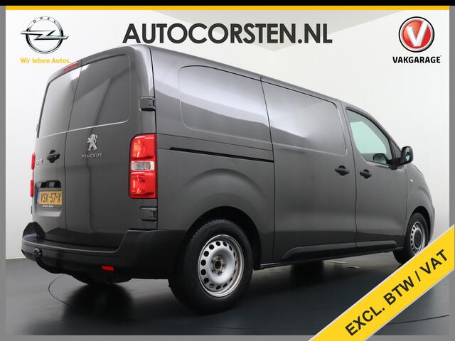 Peugeot EXPERT 1.5HDI 101PK Airco Cruise Control Trekhaak Regensensor Premium Schuifdeur Betonplex Vloer Wandbetimmering Euro 6