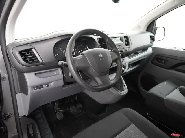 Peugeot EXPERT 1.5HDI 101PK Airco Cruise Control Trekhaak Regensensor Premium Schuifdeur Betonplex Vloer Wandbetimmering Euro 6