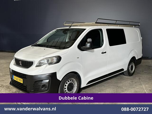 Peugeot EXPERT 2.0 BlueHDI 123pk L3H1 Dubbele cabine Euro6 Airco | 5-Zits | Navigatie | Imperiaal | Cruisecontrol Apple Carplay, Android Auto, Parkeersensoren