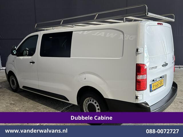 Peugeot EXPERT 2.0 BlueHDI 123pk L3H1 Dubbele cabine Euro6 Airco | 5-Zits | Navigatie | Imperiaal | Cruisecontrol Apple Carplay, Android Auto, Parkeersensoren