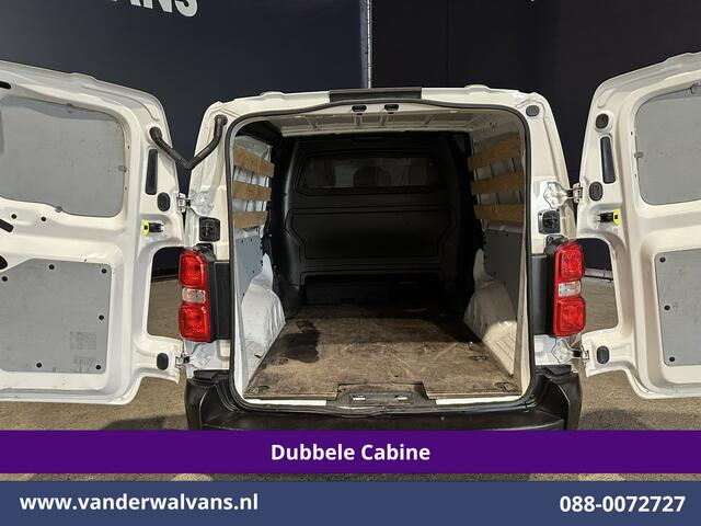 Peugeot EXPERT 2.0 BlueHDI 123pk L3H1 Dubbele Cabine Euro6 Airco | 6-Zits | Navigatie | Trekhaak Apple Carplay, Android Auto, Cruiscontrol, Parkeersensoren, Bijrijdersbank