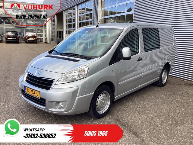 Peugeot EXPERT 2.0 HDI 130 pk L2 Dubbel Cabine DC EXPORT Airco/ Cruise/ Navi/ PDC/ Trekhaak
