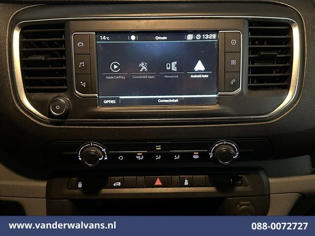 Peugeot EXPERT 1.6 BlueHDI L1H1 Euro6 Airco | Navigatie | Apple Carplay | Android Auto | Cruisecontrol | Trekhaak Parkeersensoren, Bijrijdersbank