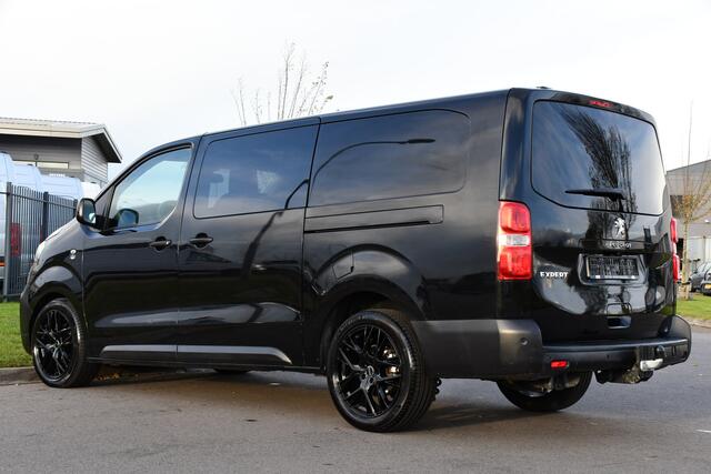 Peugeot EXPERT 2.0 BlueHDI 180 DC Black Edition MARGE! 360 Camera, Carplay, 177pk, Automaat, 2 x Schuifdeur, Cruise, Trekhaak, Navi, Head-up, Uniek!