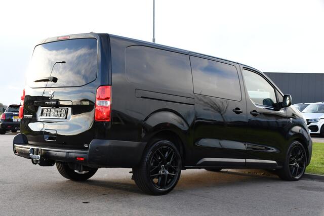 Peugeot EXPERT 2.0 BlueHDI 180 DC Black Edition MARGE! 360 Camera, Carplay, 177pk, Automaat, 2 x Schuifdeur, Cruise, Trekhaak, Navi, Head-up, Uniek!