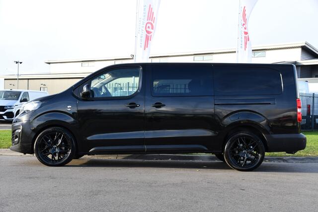 Peugeot EXPERT 2.0 BlueHDI 180 DC Black Edition MARGE! 360 Camera, Carplay, 177pk, Automaat, 2 x Schuifdeur, Cruise, Trekhaak, Navi, Head-up, Uniek!