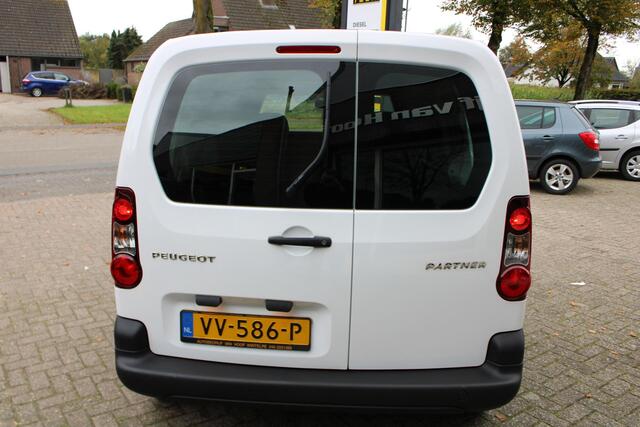 Peugeot PARTNER 120 1.6 HDi 75 L1 XR Airco, Cruise control, Bluetooth, Zijschuifdeur rechts, Elektrische ramen, Armsteun