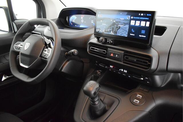 Peugeot PARTNER 1.5 130pk H6 BlueHDi S&S L1 3Pers. Camera Navigatie Climate Control Parkeersensoren