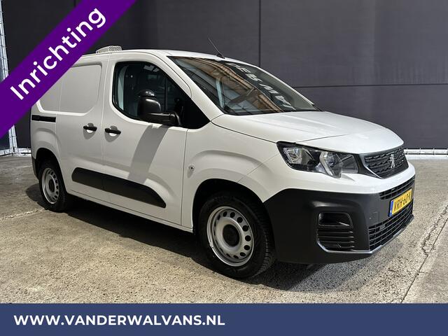 Peugeot PARTNER 1.5 BlueHDI 102pk L1H1 Inrichting Euro6 Airco | Apple Carplay | Android Auto | Cruisecontrol, Parkeersensoren Achterklep