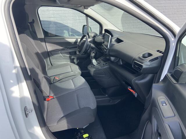 Peugeot PARTNER 1.5HDI 3-Pers.Carplay Navi* EURO6 Airco Mirror-Link Cruise Control Pdc Bluetooth Pro Betonplex vloer Wandbetimmering Schuifdeur Achterdeuren Origineel Nederlandse Auto