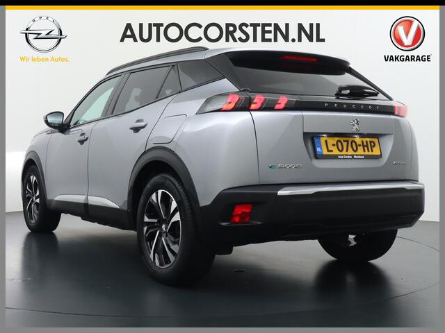 Peugeot e-2008 EV GT Line 50kWh Pano-dak SOH 95% Apple Carplay Android PDC-a+v 360°Camera Navi Ecc Cruise Control Pdc Lmv DAB Privacy Glas Keyless Led Bluetooth ¤ 45.000 nieuw!