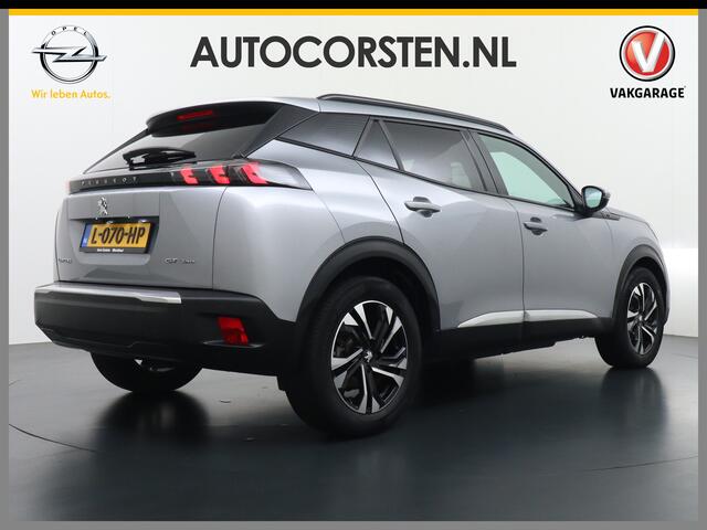 Peugeot e-2008 EV GT Line 50kWh Pano-dak SOH 95% Apple Carplay Android PDC-a+v 360°Camera Navi Ecc Cruise Control Pdc Lmv DAB Privacy Glas Keyless Led Bluetooth ¤ 45.000 nieuw!