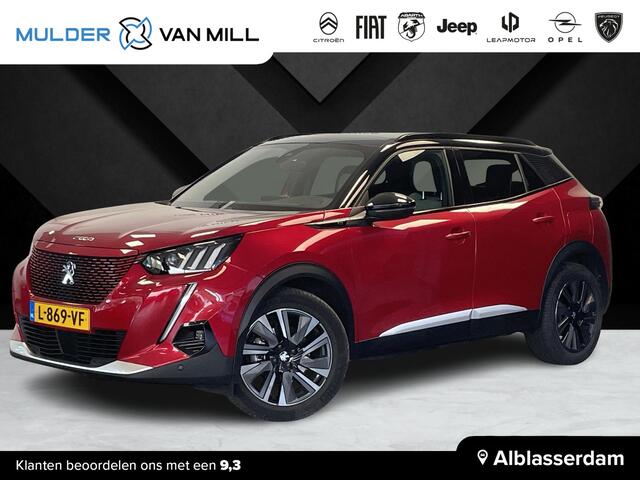 Peugeot e-2008 GT Pack 50kWh EV 136pk AUTOMAAT TREKHAAK | SCHUIF/KANTELDAK | CAMERA | NAVI | ALCANTARA/LEDER | ADAPTIVE CRUISE | STOELVERW.
