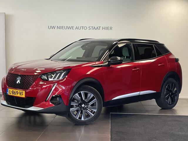 Peugeot e-2008 GT Pack 50kWh EV 136pk AUTOMAAT TREKHAAK | SCHUIF/KANTELDAK | CAMERA | NAVI | ALCANTARA/LEDER | ADAPTIVE CRUISE | STOELVERW.