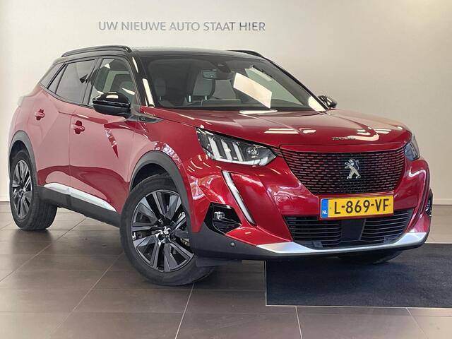 Peugeot e-2008 GT Pack 50kWh EV 136pk AUTOMAAT TREKHAAK | SCHUIF/KANTELDAK | CAMERA | NAVI | ALCANTARA/LEDER | ADAPTIVE CRUISE | STOELVERW.