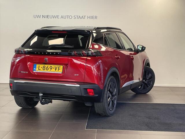 Peugeot e-2008 GT Pack 50kWh EV 136pk AUTOMAAT TREKHAAK | SCHUIF/KANTELDAK | CAMERA | NAVI | ALCANTARA/LEDER | ADAPTIVE CRUISE | STOELVERW.