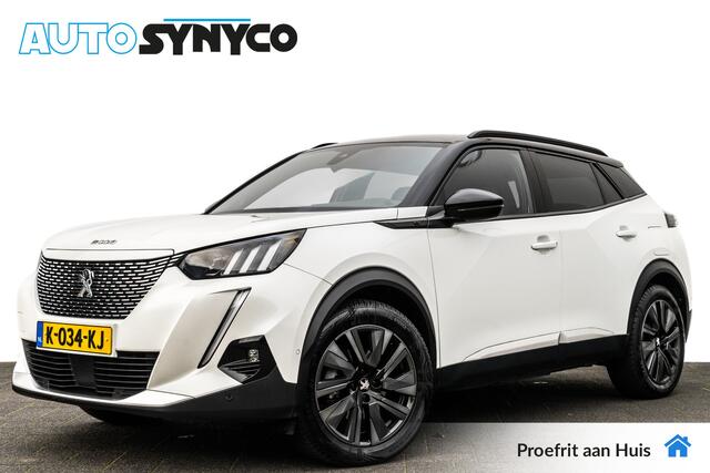 Peugeot e-2008 EV GT Pack 50 kWh | 3 Fase | Adap. Cruise | Carplay | Sportstoelen | Stoelverwarming | LED | Clima