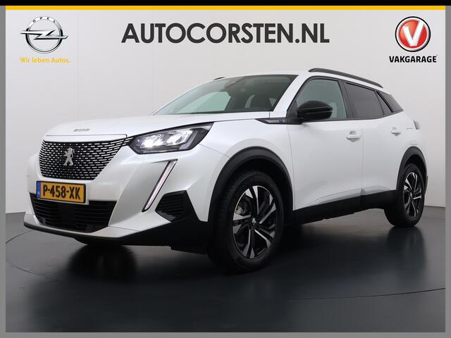 Peugeot e-2008 EV Allure Pack 50kWh SOH 89% Navi* Ecc 360°Camera Apple Carplay Android Auto Cruise Control Lmv 17" Led Keyless Privacy Glas Rijstrooksensor 1e Eigenaar Origineel Nederlandse Auto