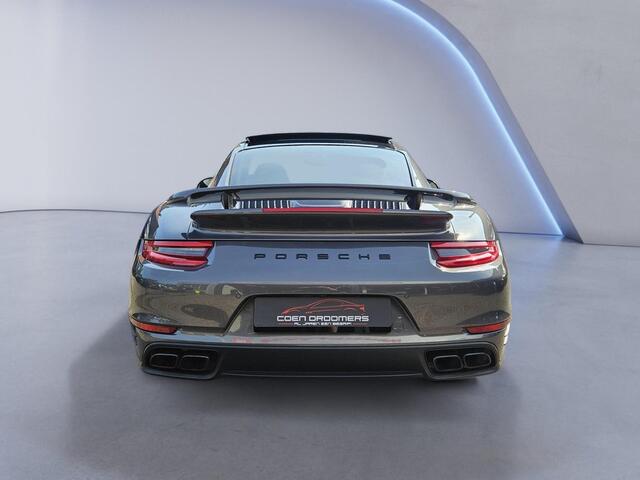 Porsche 911 3.8 Turbo S /Keramische remmen/Burmester/Adapt. Cruise Contr./PASM/Stoelverkoeling/Parkeersens.+Camera/Sport Chrono Plus/Carbon/Open dak/Centerlock 20''/(MET GARANTIE*)