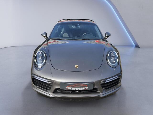 Porsche 911 3.8 Turbo S /Keramische remmen/Burmester/Adapt. Cruise Contr./PASM/Stoelverkoeling/Parkeersens.+Camera/Sport Chrono Plus/Carbon/Open dak/Centerlock 20''/(MET GARANTIE*)