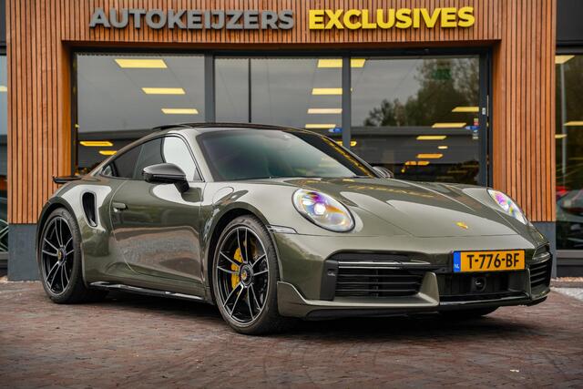 Porsche 911 3.8 Turbo S Aerokit Keramisch Schuifdak Burmester Keyless Liftsysteem Sportchrono 21''LM