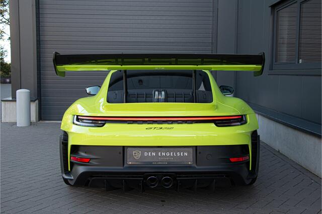 Porsche 911 4.0 GT3 RS | Weissach | PTS | Keramische PCCB | Lift | Exclusive Manufaktur Acidgreen ¤ 16.539 PTS | Bose Sound | Sport Chrono | PDLS+ Black | 525PK | Alcantara | Carbon | BTW | 992 | Clubsport pakket | Camera | Sfeerverlichting | Apple & Android Carplay 