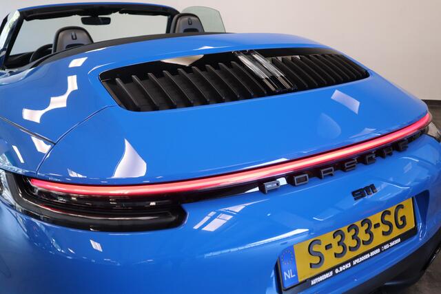 Porsche 911 Cabrio 3.0 Carrera 4 GTS Sport Chrono X- Sight NL Auto 480PK! Shark blue Dealer onderhouden