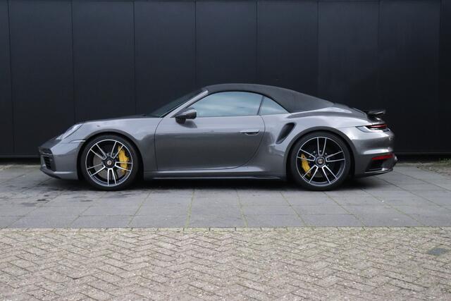 Porsche 911 Cabrio 3.8 Turbo S | MEMORY | LEDER | KERAMISCH | SPORTCHRONO | 360° CAMERA | BURMESTER | STOELVERK. | CRUISE | STOEL/STUURVERW. | NAVI |