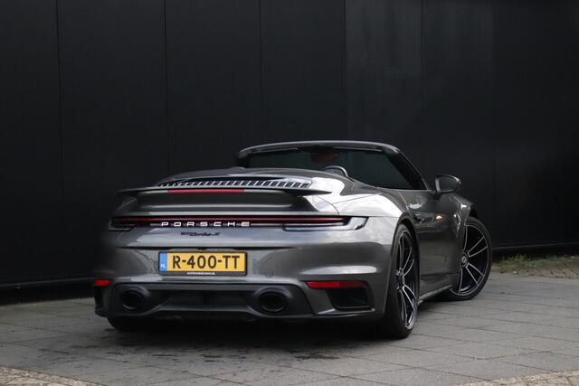 Porsche 911 Cabrio 3.8 Turbo S | MEMORY | LEDER | KERAMISCH | SPORTCHRONO | 360° CAMERA | BURMESTER | STOELVERK. | CRUISE | STOEL/STUURVERW. | NAVI |
